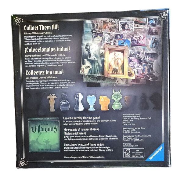 Ravensburger Disney Villainous Horned King The Black Cauldron 1000 Piece Puzzle - Picture 4 of 9